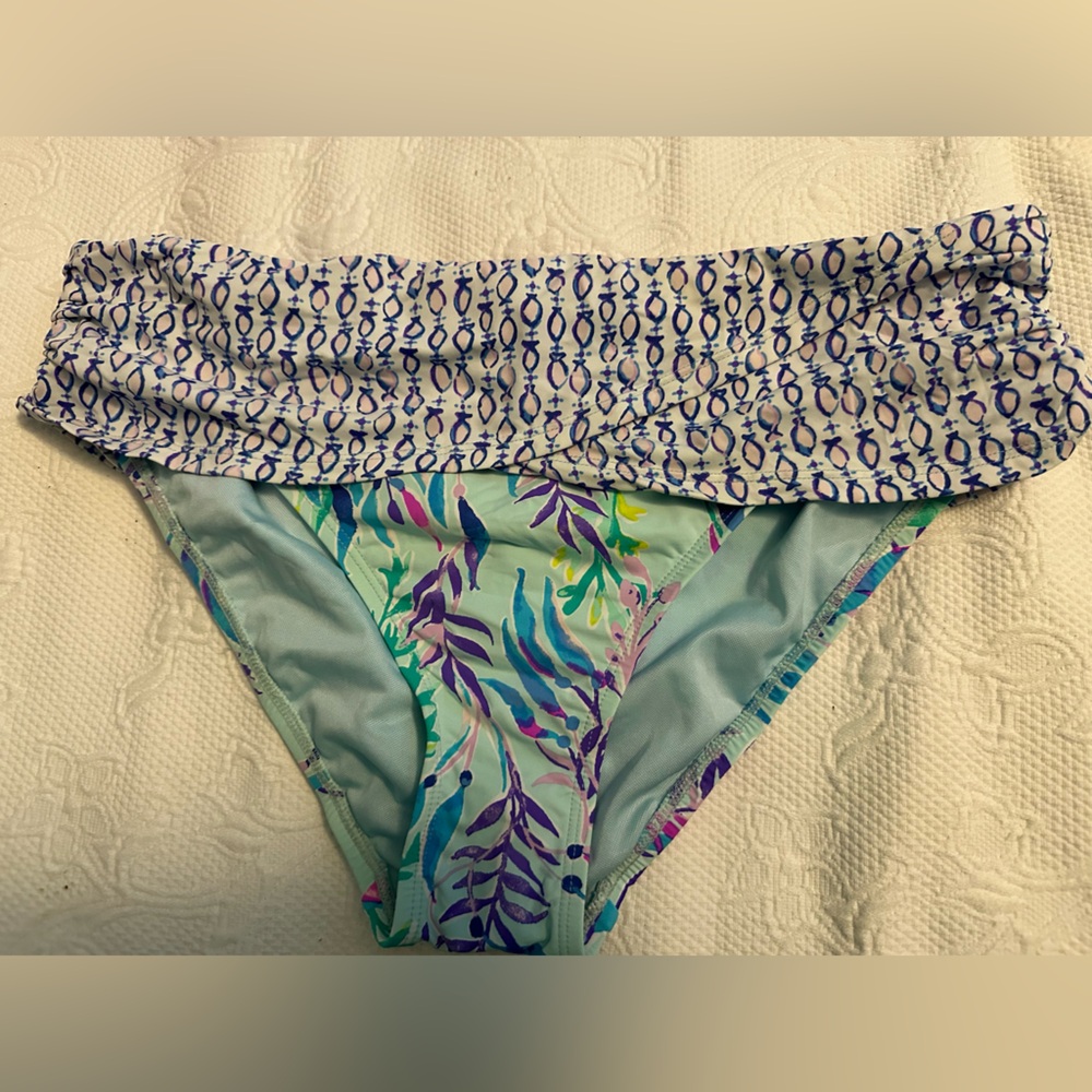 Lilly Pulitzer Multicolor Patterned Bikini Bottom - image 1